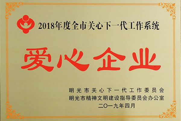 2018 Caring Enterprise