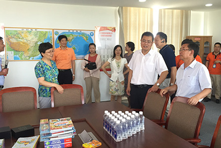 Cha Jingbo, vice chairman of Chuzhou CPPCC, and his delegation visited Anhui Mei