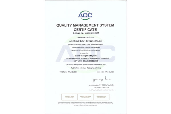 ISO9001-2015质量体系(英文)